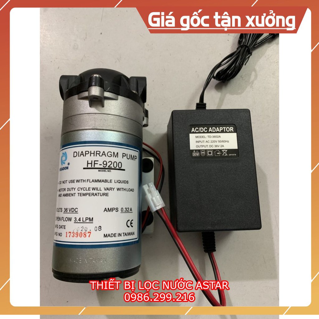 Combo Máy Bơm 9200 + Nguồn 36 ♦️ Bơm Công Suất Lớn | BigBuy360 - bigbuy360.vn