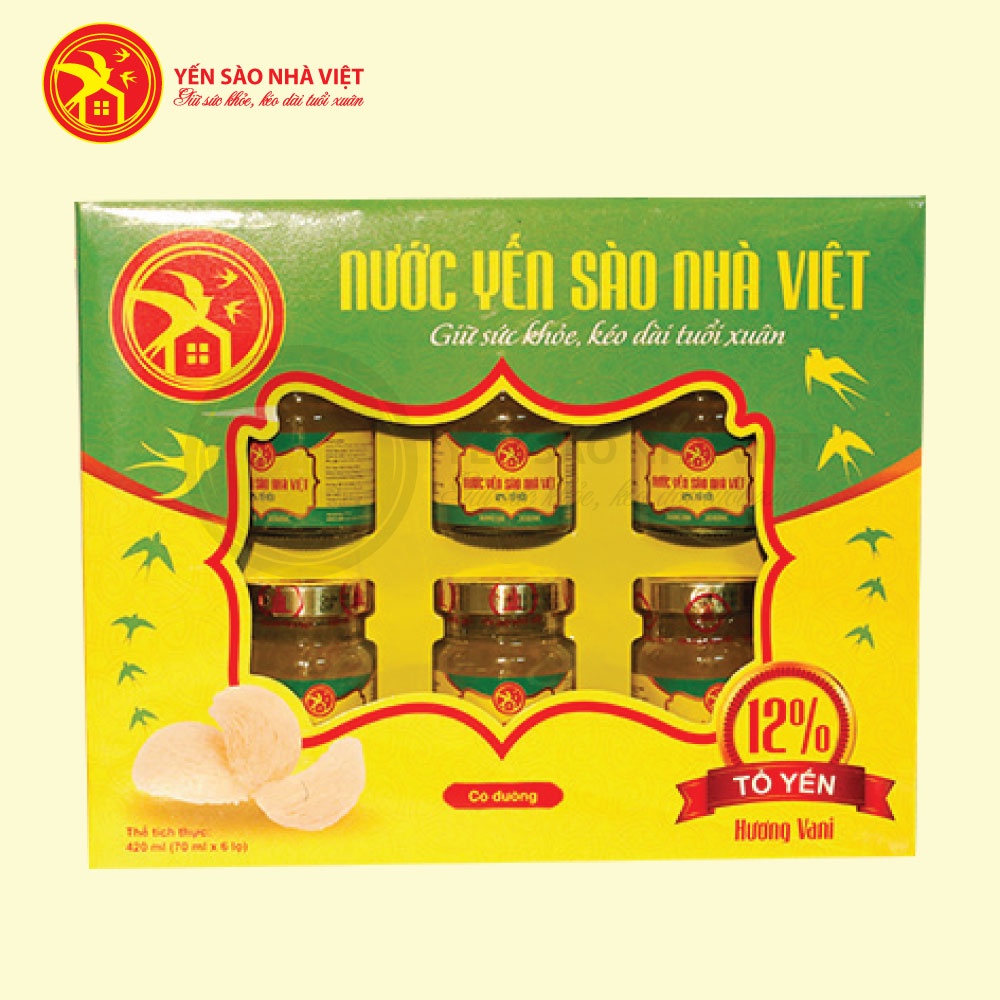 Yến Sào Nhà Việt 12% Vani