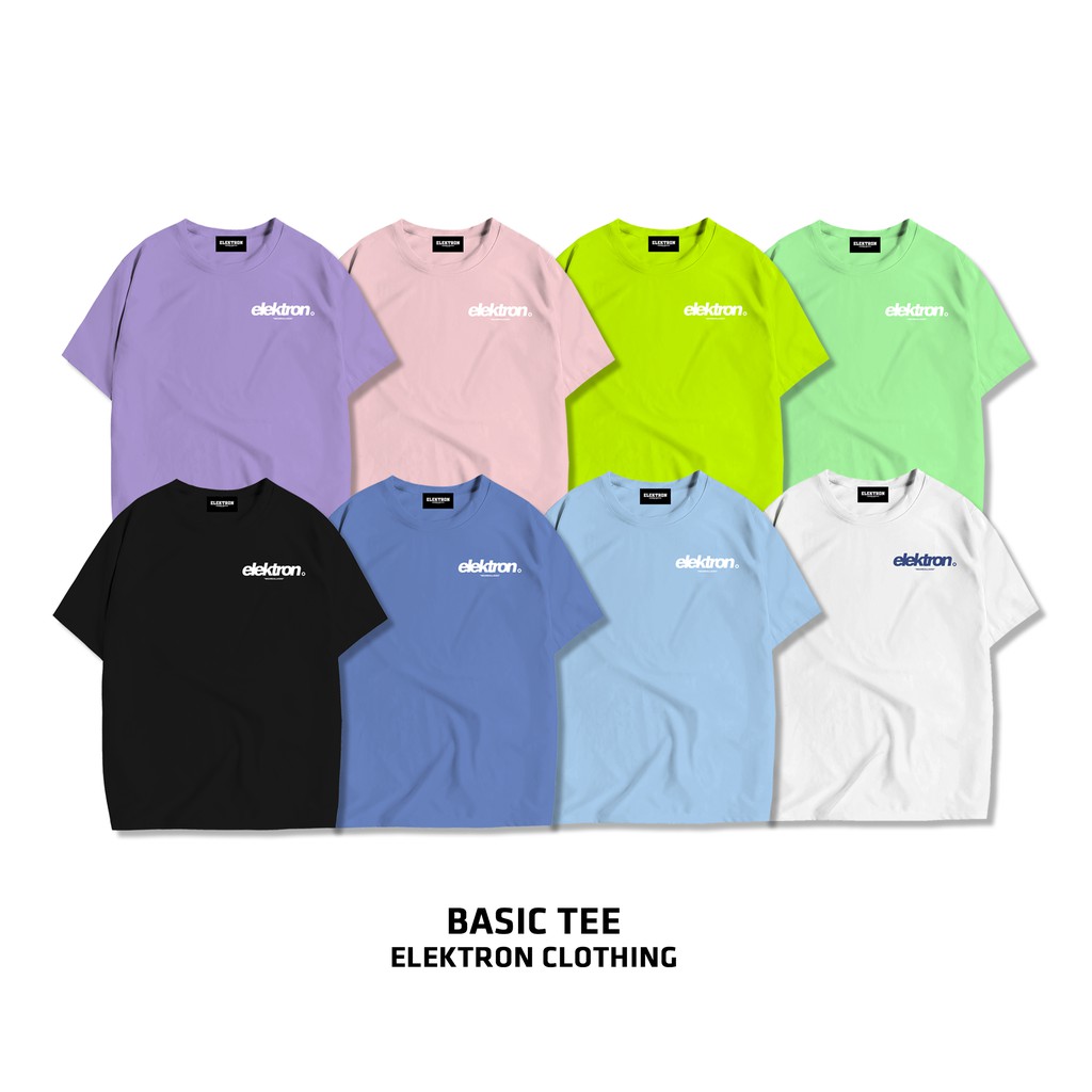 Áo thun ELEKTRON BASIC TEE (10 màu) - Elektron Clothing