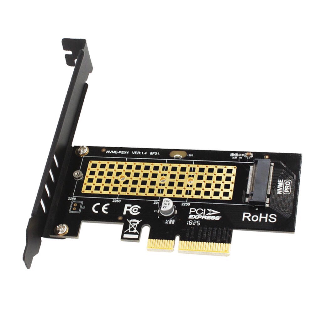 Cạc NvMe PCIe Adapter, M.2 SSD to PCI Express 3.0 x4 Expansion Card