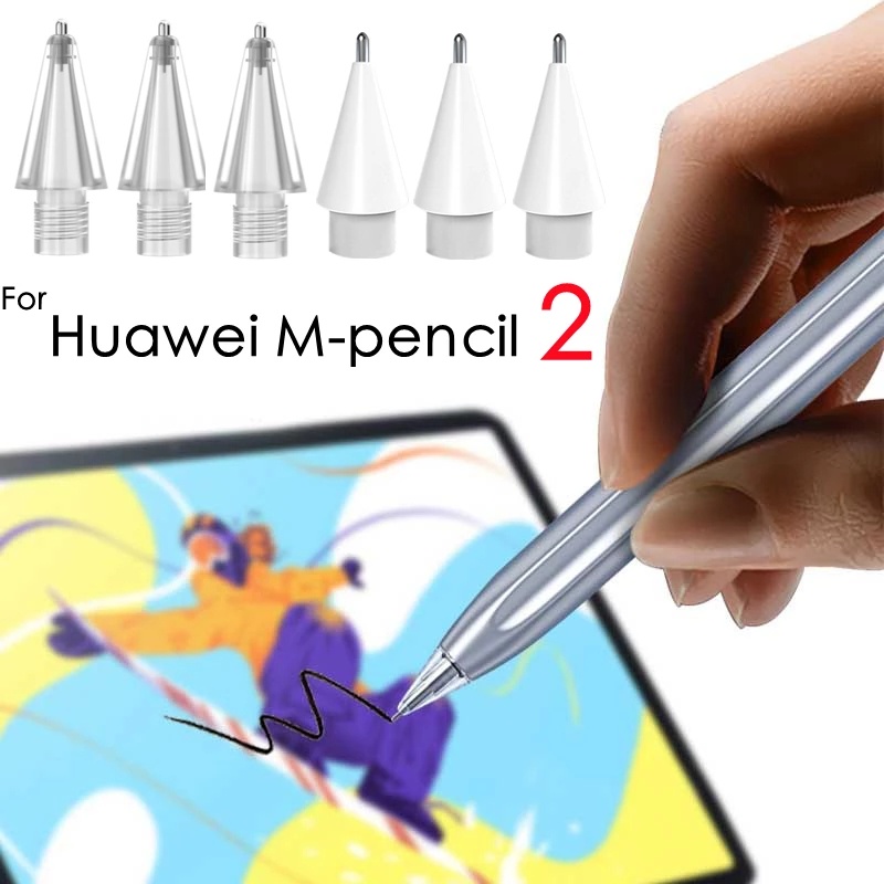Đầu Bút Cảm Ứng Huawei M-Pencil 2nd Stylus Chất Liệu Hợp Kim Niken Trong Suốt
