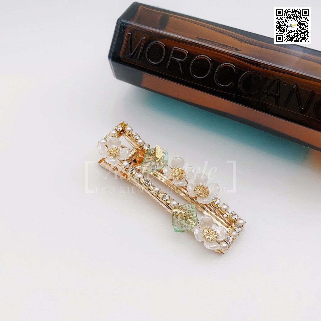 Kẹp thủ công Allnewstyle đá và hoa Thanh Xuân