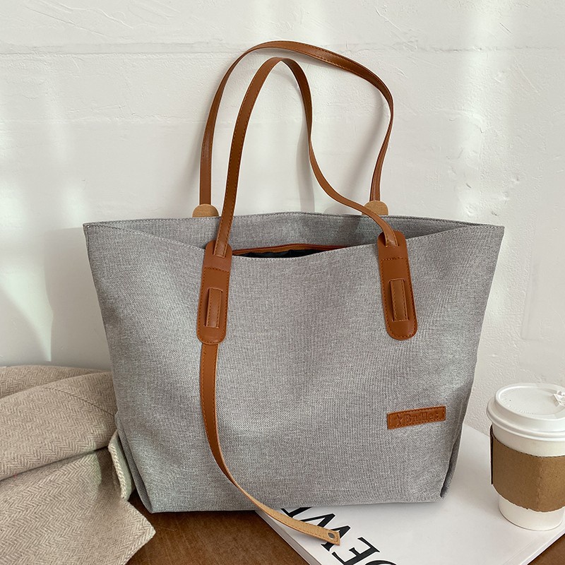 Túi đeo vai IELGY sức chứa lớn thiết kế đơn giản thời trang phong cách Hàn Quốc