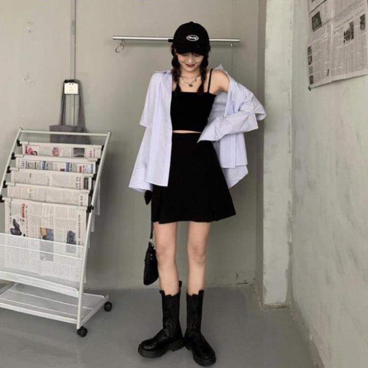 Áo dây bún trơn thun siêu xinh co giãn nhiều màu kết hợp cùng vest, áo khoác nhẹ- Hàng cao cấp | BigBuy360 - bigbuy360.vn