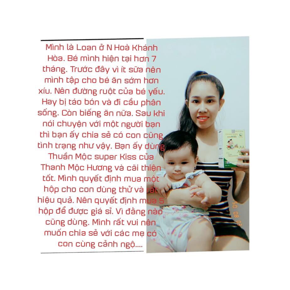 [HÀNG CHÍNH HÃNG] Siro ăn ngon cho bé Thuần Mộc Super Kids Thanh Mộc Hương 200ml | Thế Giới Skin Care