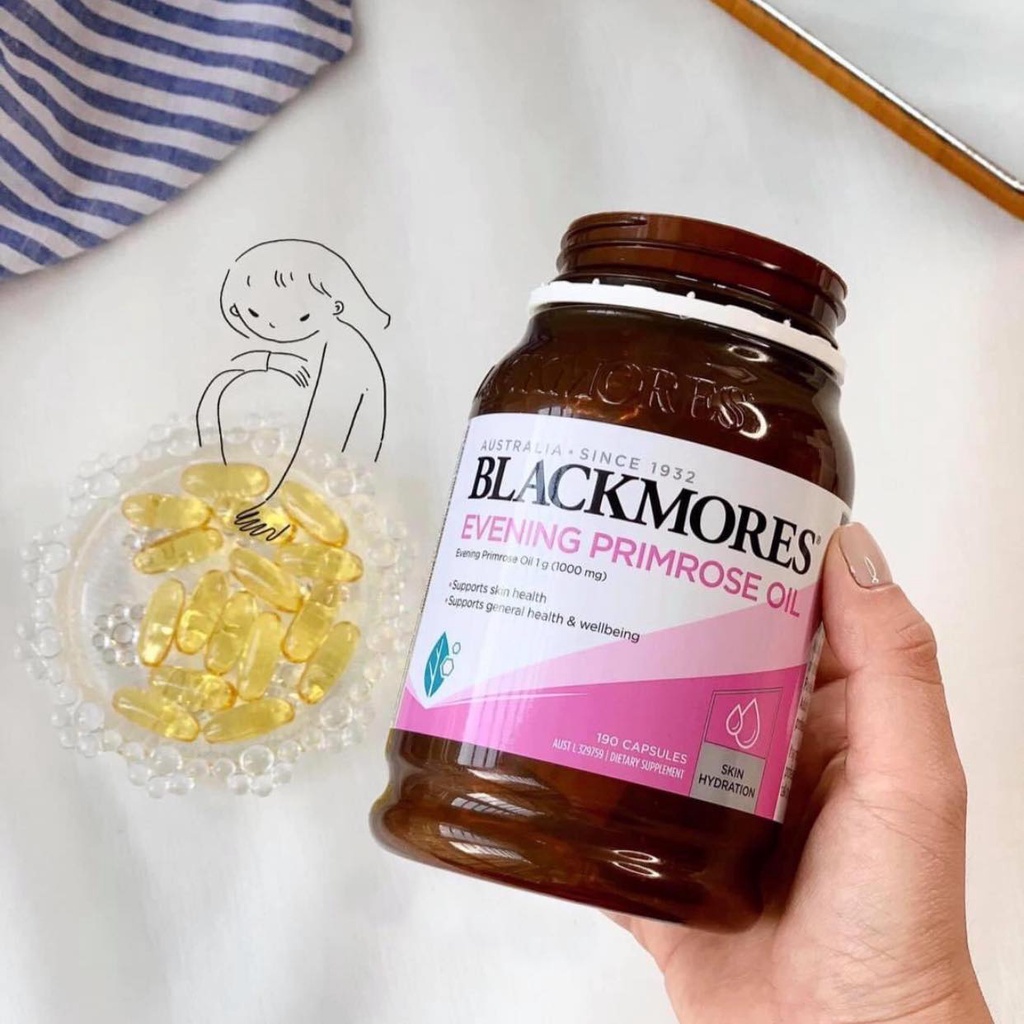 Blackmores Evening Primrose Oil - Viên uống tinh dầu hoa anh thảo Úc