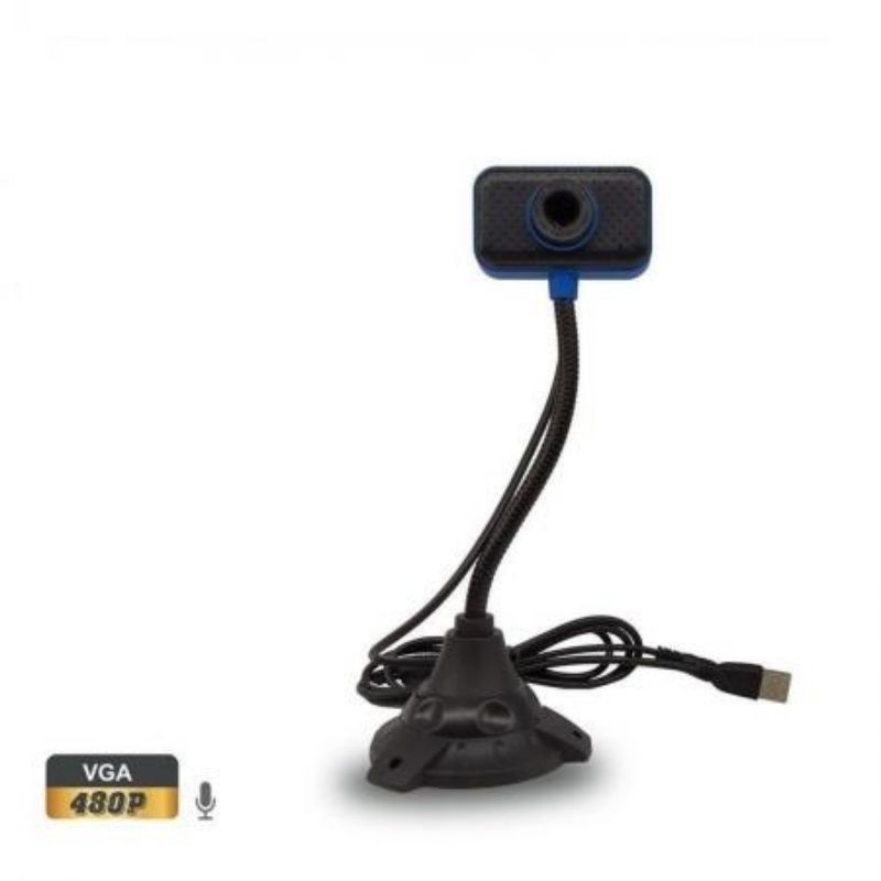 Webcam chân cao WC-001(Micro ẩn) HD 480p. Vi Tính Quốc Duy