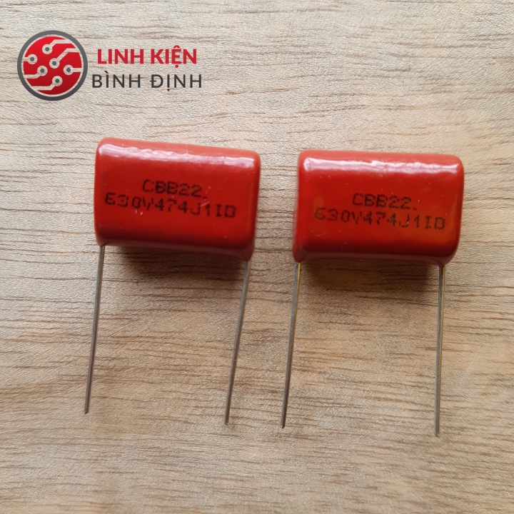 Bộ 10 tụ CBB22 630V474J