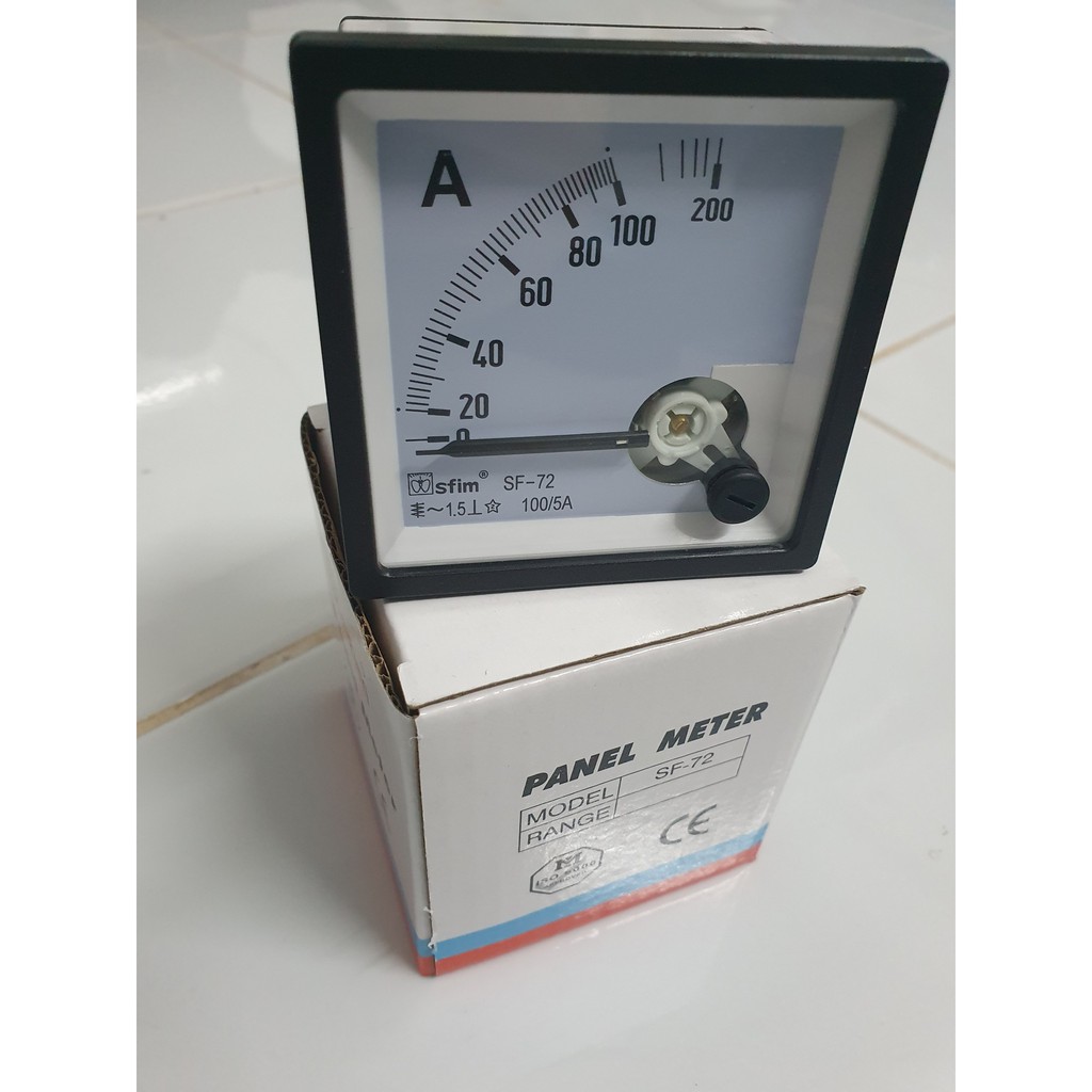 Đồng hồ đo Ampe kế SF-72 AC100/5A; AC150/5A