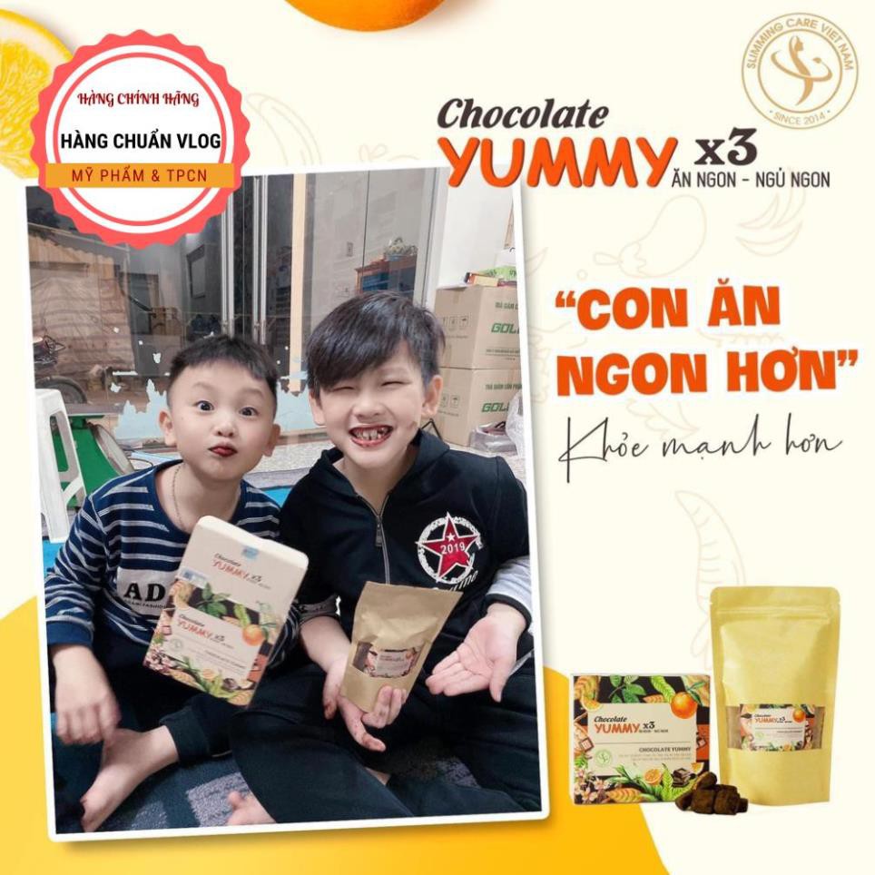 Viên tăng cân SWIMMING CARE CHOCOLATE YUMMY X3 , tăng cường dưỡng chất tăng cân hiệu quả