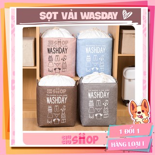 Túi vải đựng đồ siêu to khổng lồ Washday
