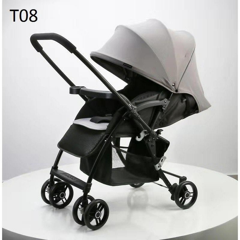 Xe đẩy seebaby T08 hai chiều 3 tư thế cho bé yêu