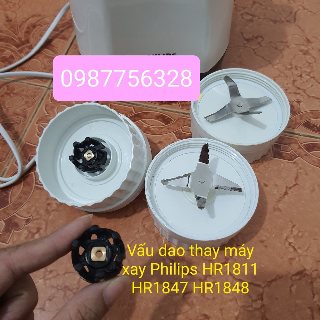 Vấu dao  máy xay ép trái cây Philips HR1811 HR1847 HR1848