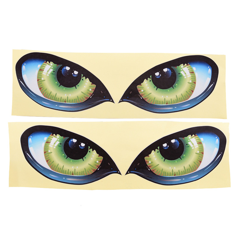 1 Cặp Mắt Mèo 3d Bí Ẩn