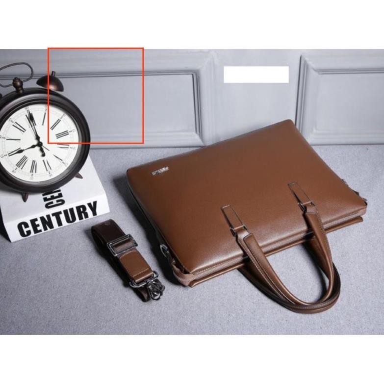 Chính Hãng cặp da cao cấp Cặp da công sở F.S.D-3 chính hãng màu nâu cafe cực đẹp -2019 (Bảo hành 3 năm-kèm ảnh thật) | BigBuy360 - bigbuy360.vn