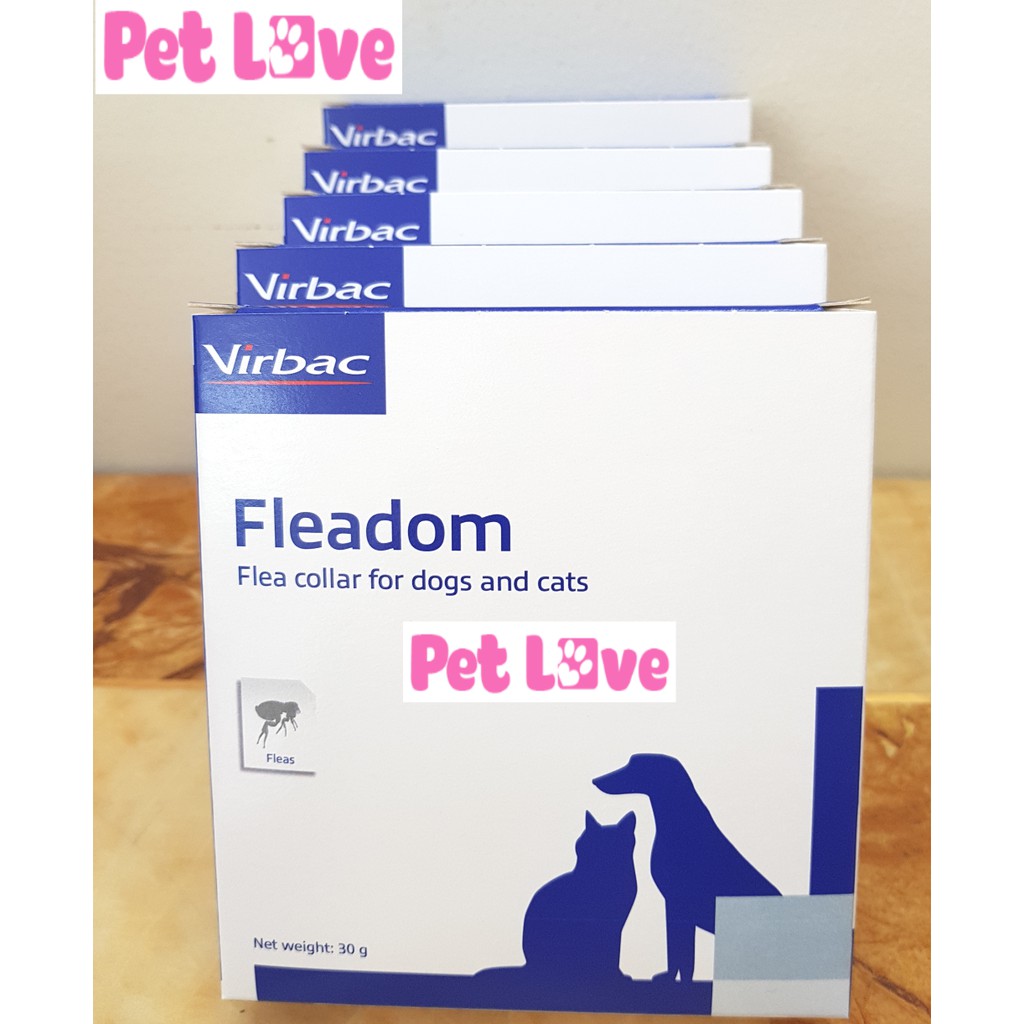 [Mã 155FMCGSALE giảm 7% - tối đa 100K đơn 500K] Vòng đeo cổ Fleadom diệt ve, bọ chét trên chó mèo