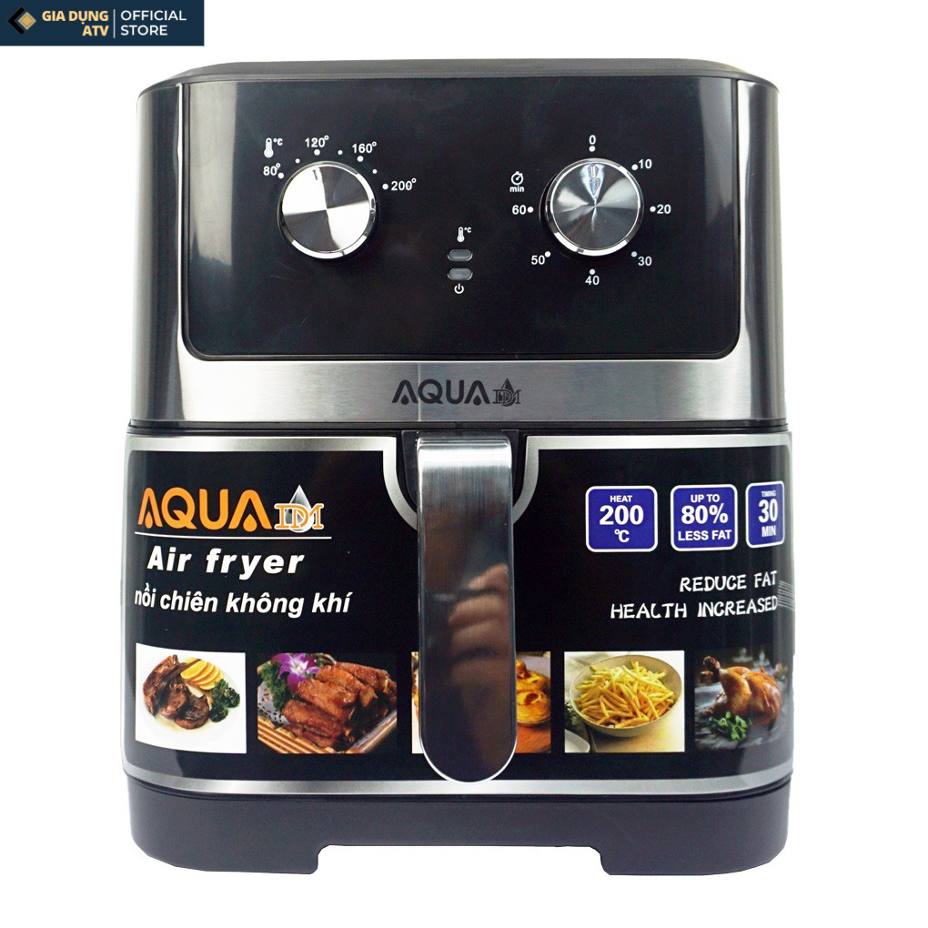 Nồi chiên không dầu AQUA 988 10.5L , nồi chiên không dầu dung tích lớn chính hãng