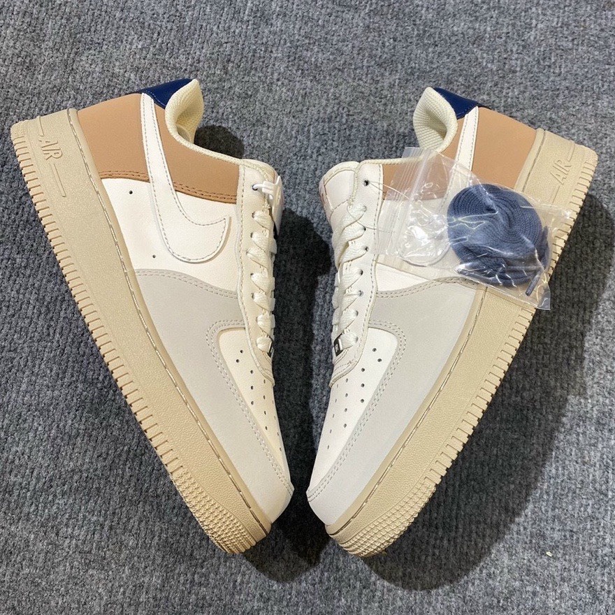 Giày Air Force 1 Cam Đất, AF1 Bản Mới Hàng SC Trung Full Box Bill