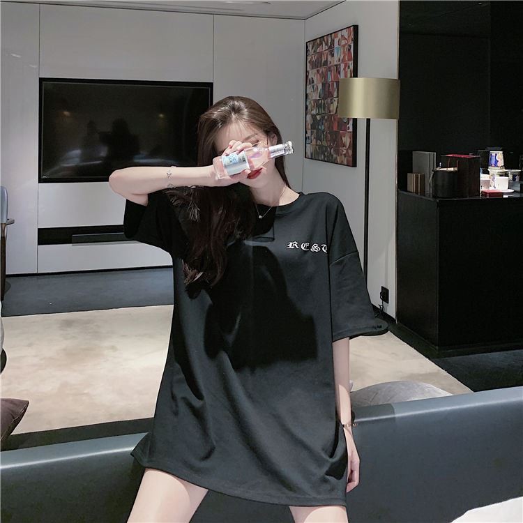 Áo Thun Phản Quang Tay Lỡ Unisex Nam Nữ Xương Chéo