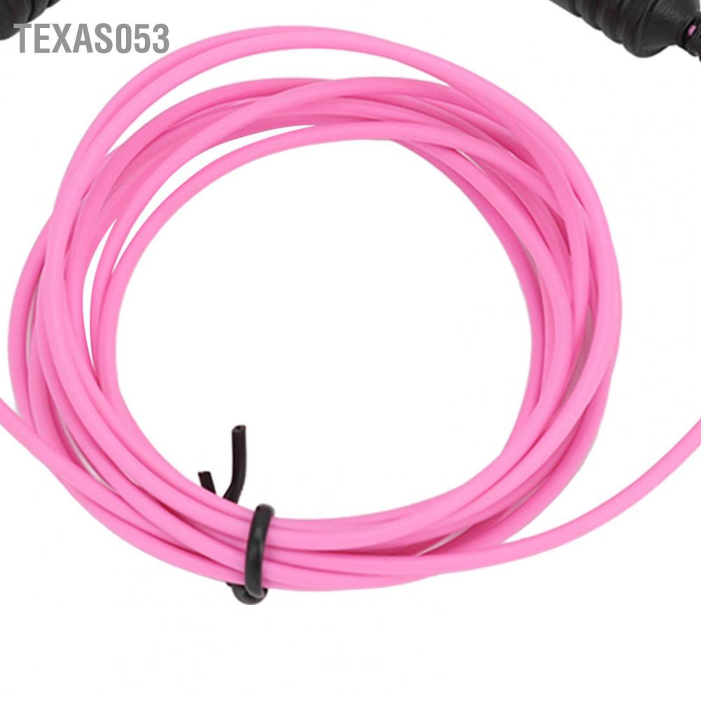 Texas053 Chiều dài 2.13m Dây kẹp hình xăm RCA Siêu mỏng Linh hoạt chống mài mòn Máy cáp Màu hồng