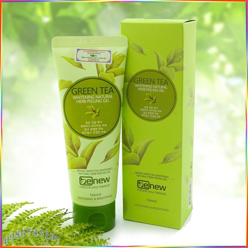 Tẩy da chết trà xanh Benew Green Tea Peeling Gel AP95 | BigBuy360 - bigbuy360.vn