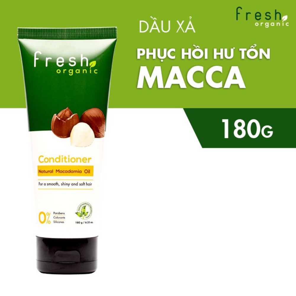 Dầu xả Fresh Organic Macadamia Oil 180g