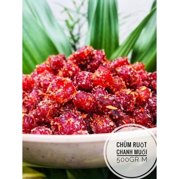 Chùm ruột chanh muối hủ pet 500g Ăn vặt Mạnh Hùng giá rẻ Sài Gòn