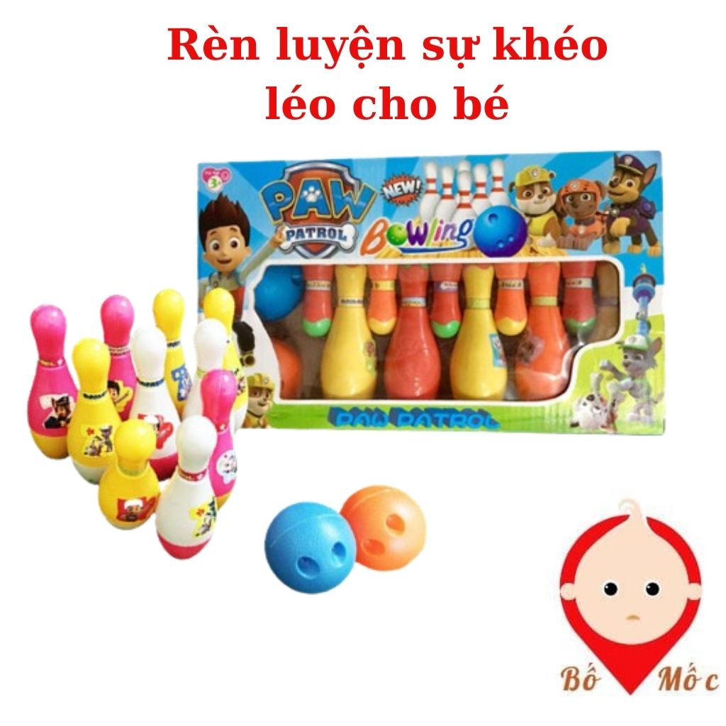 Hộp Đồ Chơi Bowling Chó Paw Patrol Dành Cho Bé  Shop Bố Mốc