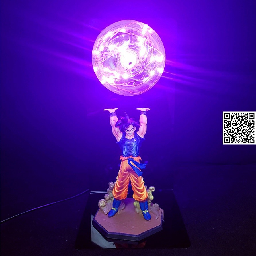 1577 Mô hình SonGoku Anime Dragonball hiệu ứng led quả cầu năng lượng