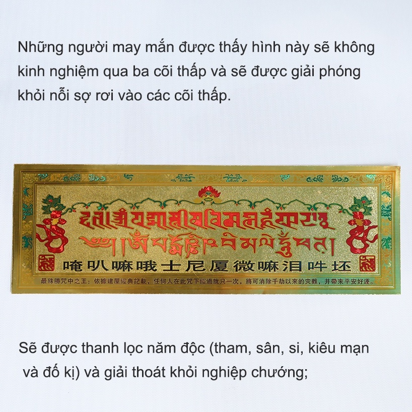 Miếng dán giải thoát qua sự thấy, miếng dán bình an - Hiên Nhà