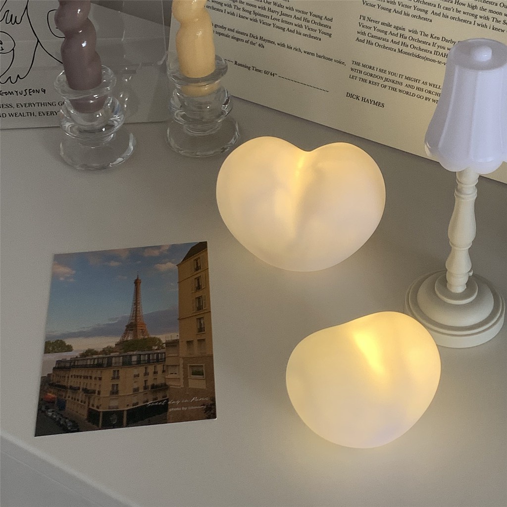 Tình yêu đèn ngủ trang trí máy tính để bàn đèn trang trí đầu giường