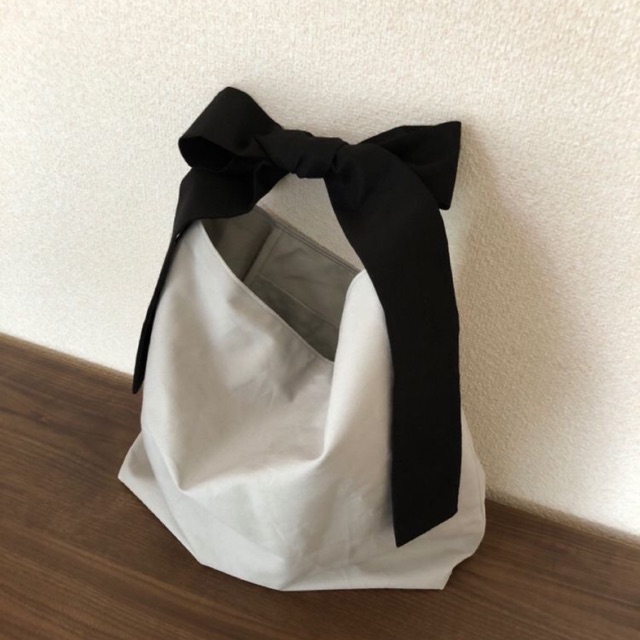 Túi canvas quai nơ