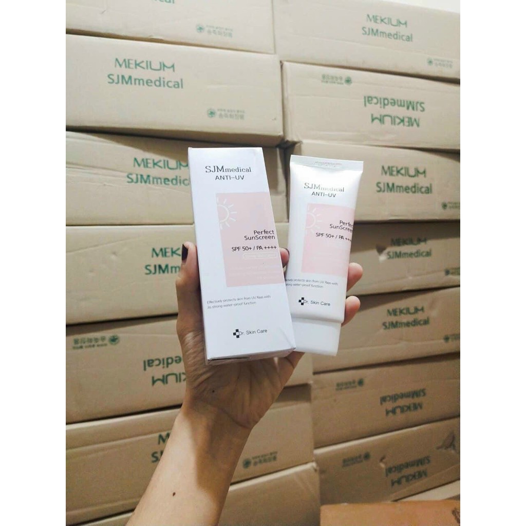 Kem chống nắng HÀN QUỐC CHỐNG NƯỚC SJM Medical Anti UV SPF 50+ 60gram ĐỦ BILL💖 HÀNG CHÍNH HÃNG 💖 FREE SHIP TOÀN QUỐC💖