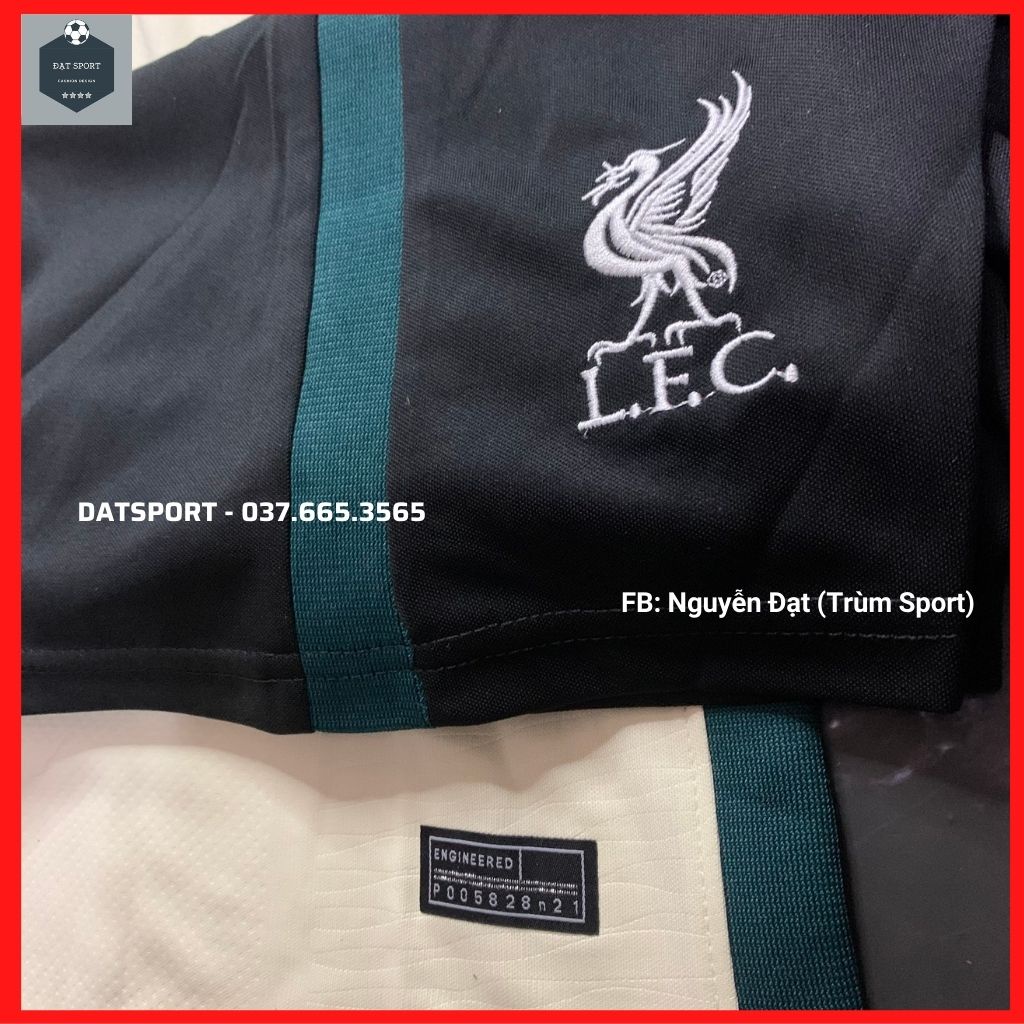 Áo Liverpool Sân Khách 2021/22⚡FREESHIP⚡Bộ Quần Áo Bóng Đá CLB Liverpool Sữa 21/22 Hàng Vải Đẹp