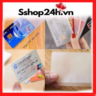 Túi đựng thẻ CCCD gắn chíp, túi bọc thẻ CCCD gắn chíp trong suốt giá 1K