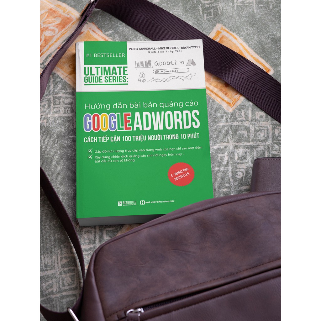 Kèm Quà Tặng Sách - BIZBOOKS - Hướng Dẫn Bài Bản Quảng Cáo Google Adwords - 1 BEST SELLER