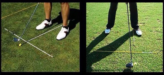 Que Định Hướng dùng để tập Putt và Swing golf