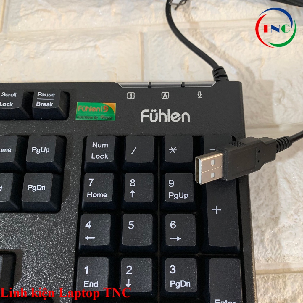Bàn phím rời có dây Fuhlen L411 chính hãng NINZA
