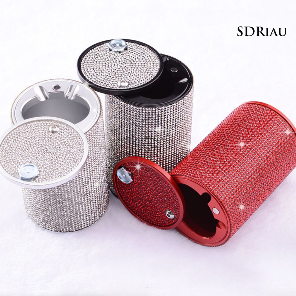 Gạt Tàn Thuốc Lá Bằng Kim Loại Đính Đá Sang Trọng