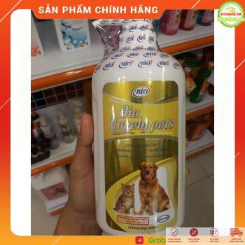 SỮA TẮM KHỬ MÙI HÔI DƯỠNG LÔNG CHÓ MÈO BIO LOVELY PET 500ML