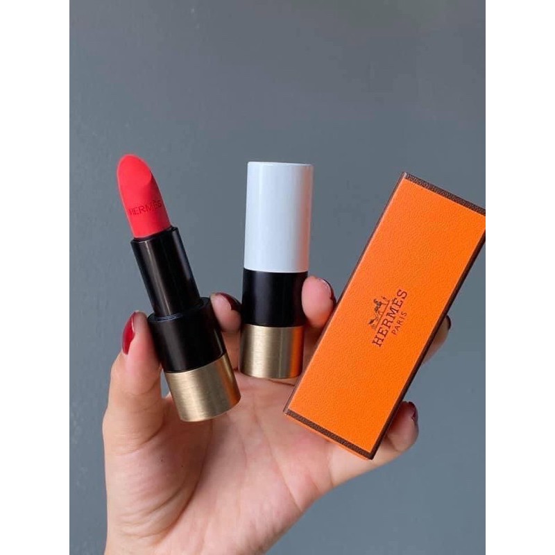 Son Hermes 46 Rouge Exotique - Hồng cam san hô