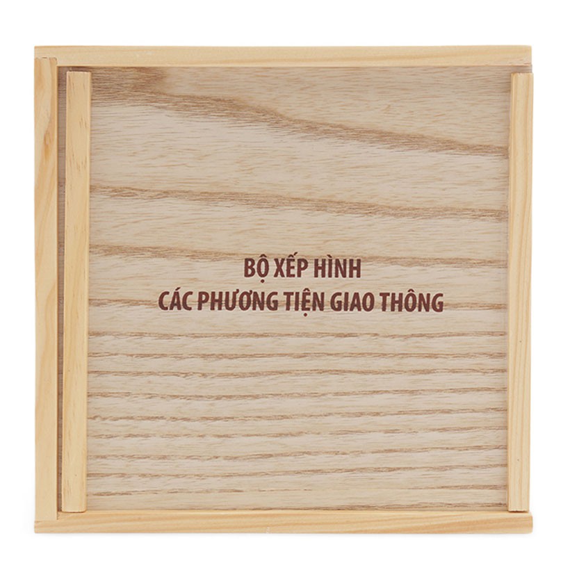 Đồ chơi giáo dục Việt For Kids - Bộ xếp hình các phương tiện giao thông - VT3P-0117