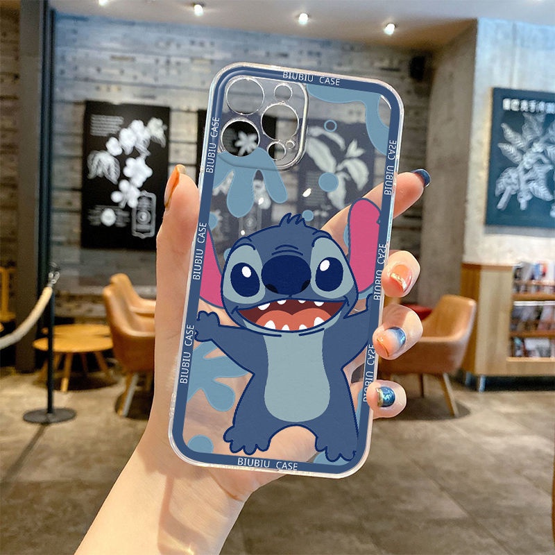 Ốp Điện Thoại Tpu Mềm Chống Sốc In Hình Stitch Cho iPhone 11 12 13 pro max XS X XR XSMax 7 8 6 6s plus SE 2020