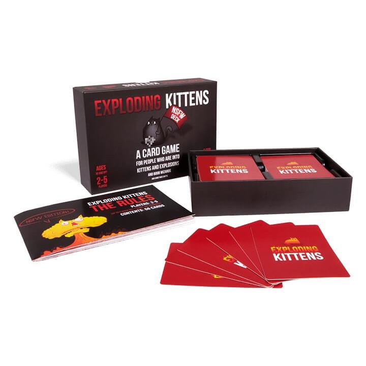 Bài Mèo nổ Exploding Kittens NSFW Deck chất lượng cao