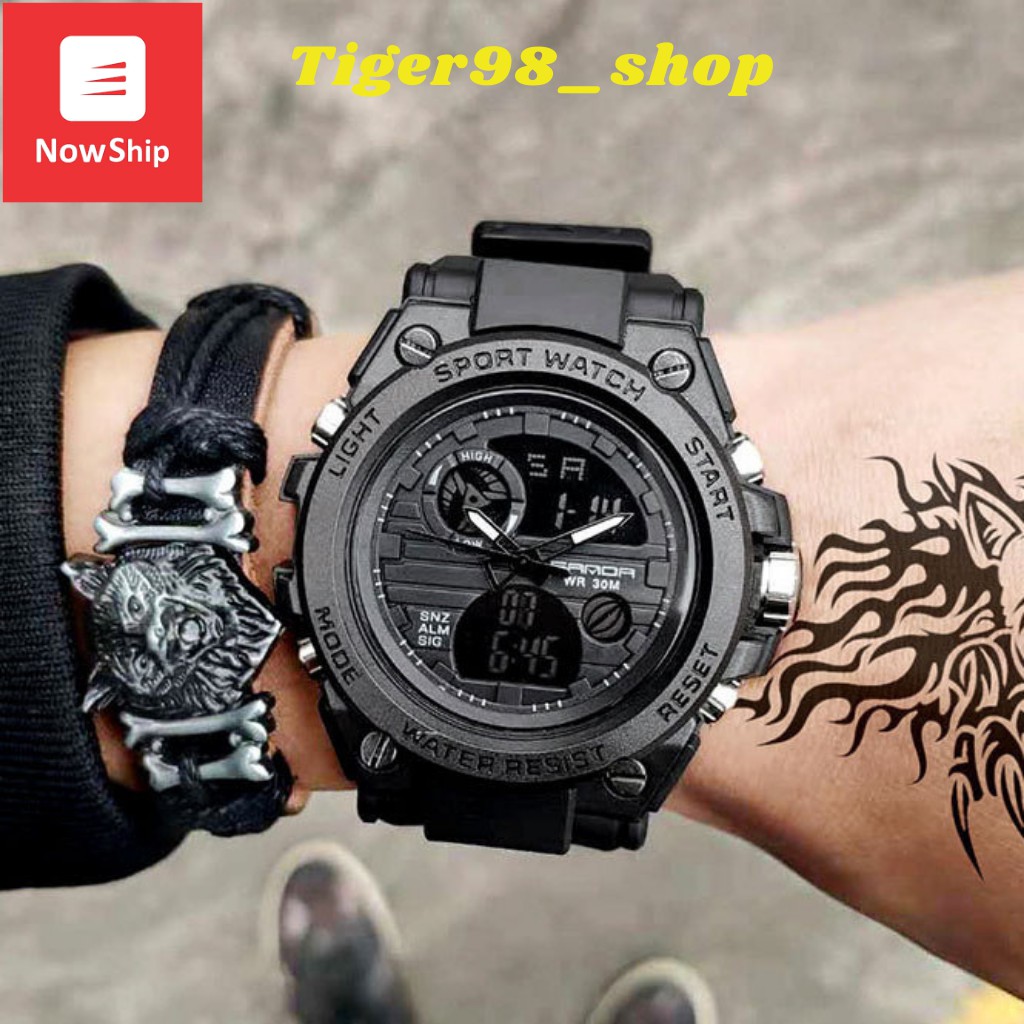 Đồng hồ nam SANDA JAPAN phong cách thể thao SD04 máy Nhật -TIGER98_SHOP | BigBuy360 - bigbuy360.vn