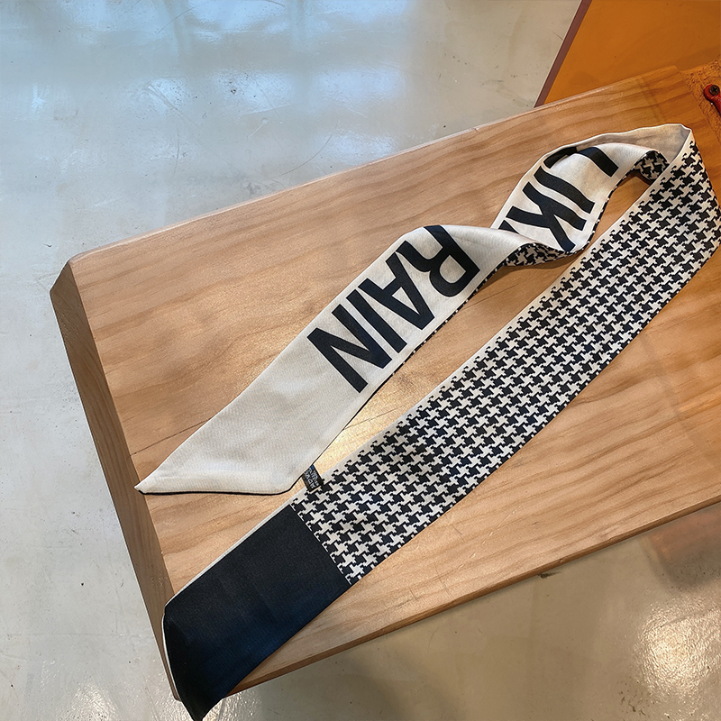 Dây buộc tóc kiêm khăn choàng cổ ruy băng thắt nơ xinh xắn đáng yêu dành cho nữ