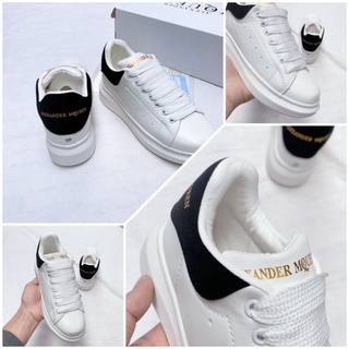 [Full Box] Giày Nam Nữ McQueen Đế Độn 5cm