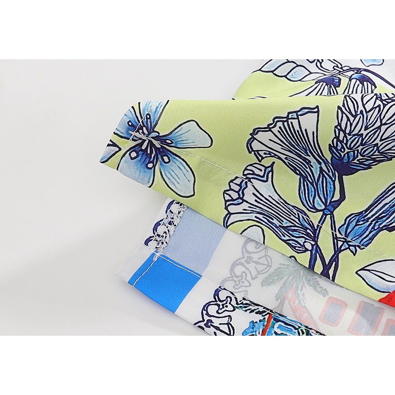 Áo Sơ Mi Ngắn Tay In Họa Tiết Graffiti Thời Trang Cá Tính T908Go7