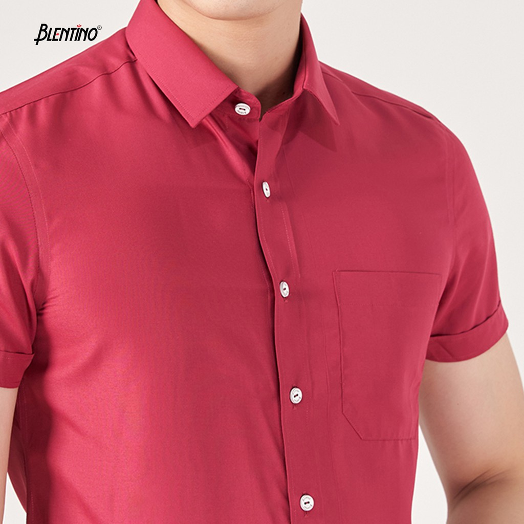 Áo sơ mi ngắn tay BLENTINO BSS07