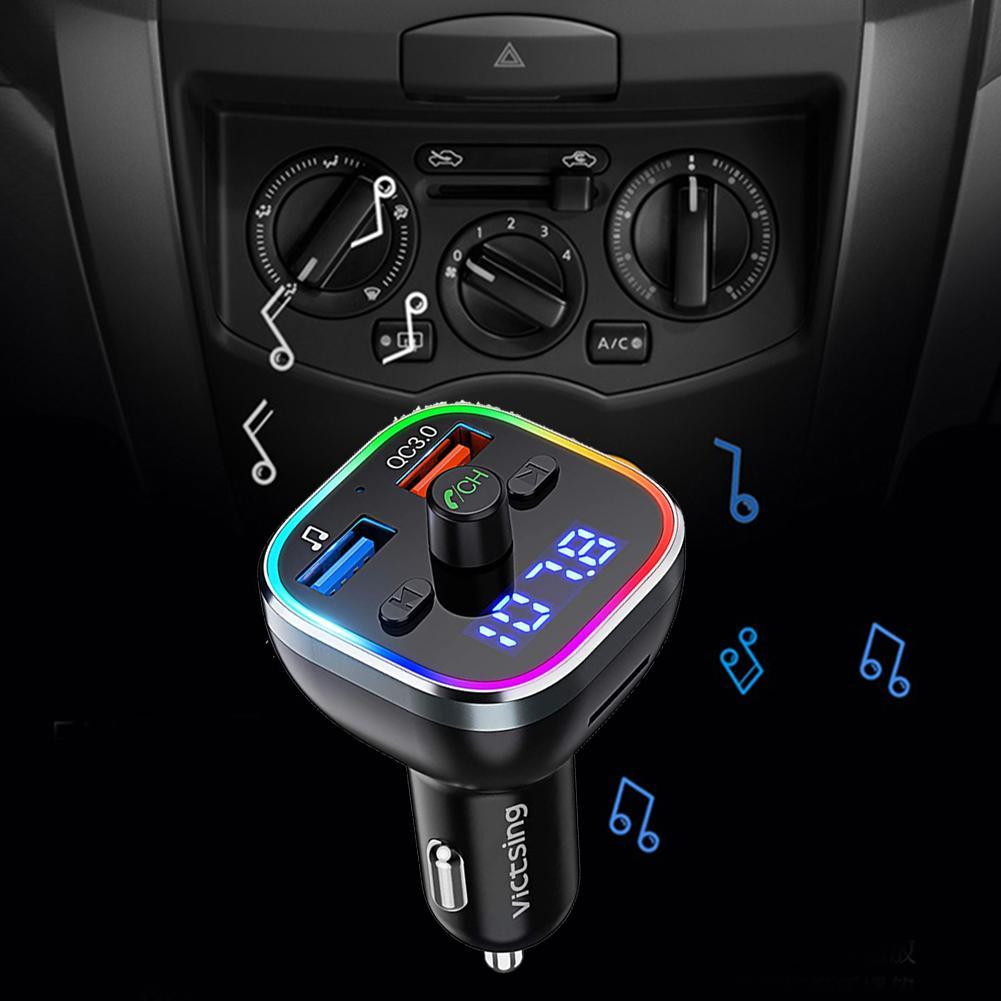 1Pcs Best-Selling High Quality Bluetooth 5.0 Car Radio and Adapter Colorful N7X0